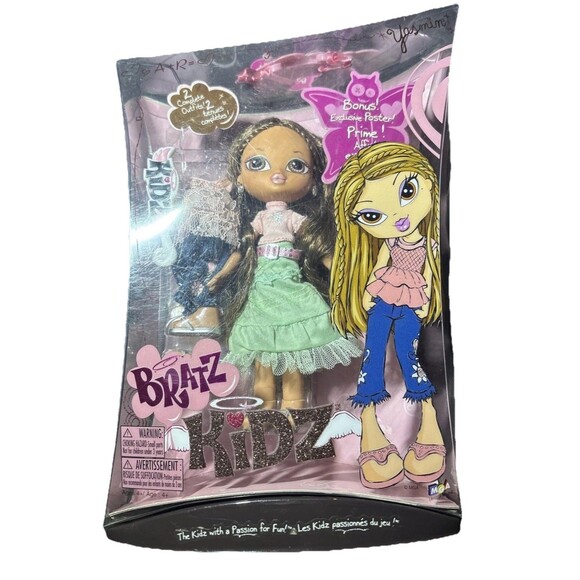 Bratz Kidz MGA Yasmin Doll (with 2 Complete Outfits) ~ Brand New in Package - Picture 1 of 5